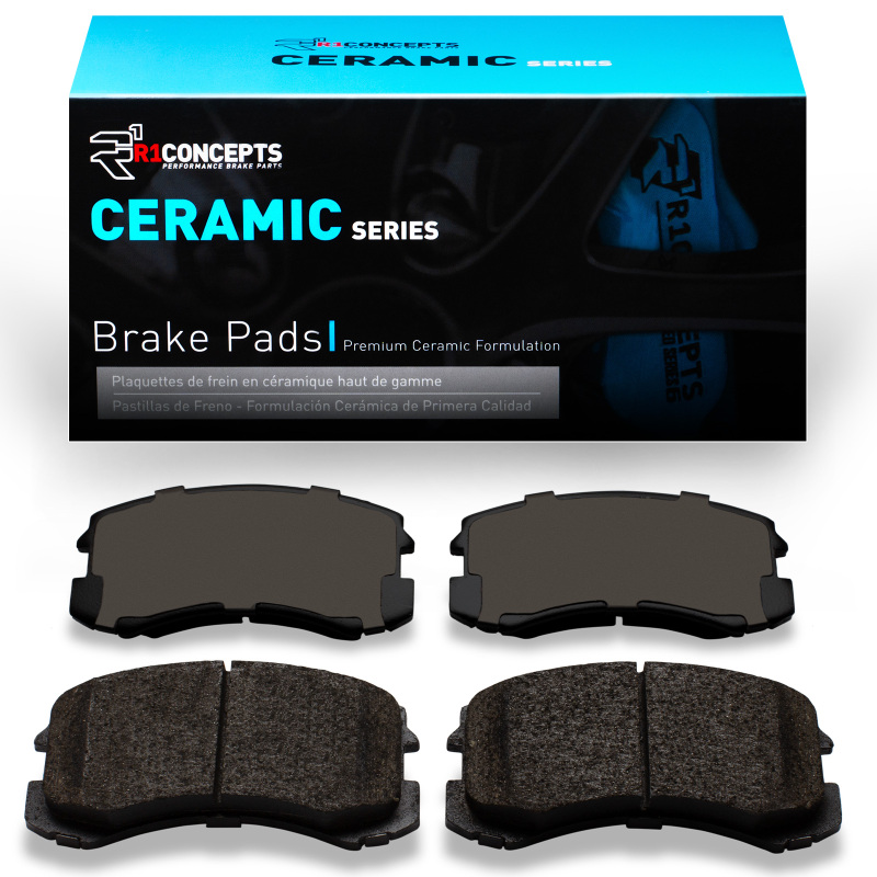 Mitsubishi Lancer Brake Pads - Front - R1 Concepts - Ceramic - `02-`07